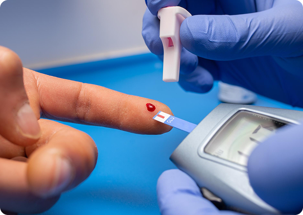 Blood sugar test